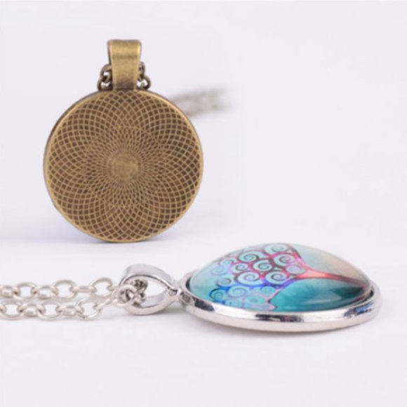 Black Cat / Pumpkin / Fall / Halloween / Pendant Necklace - Picture 11 of 11